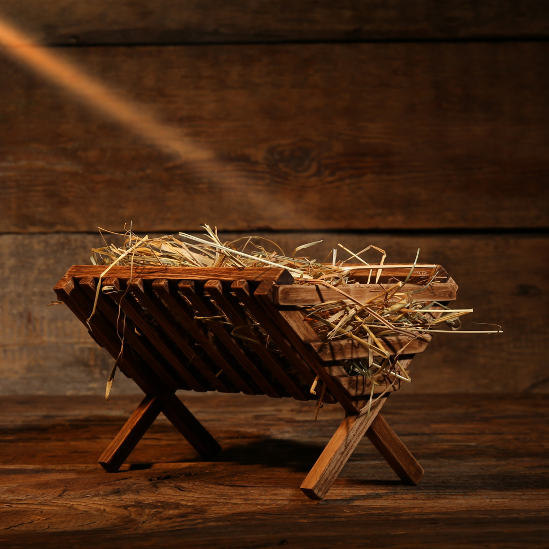 Wooden manger